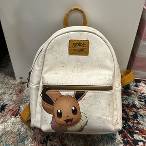 Gently worn 2 times. Pokémon evee mini backpack by loungefly